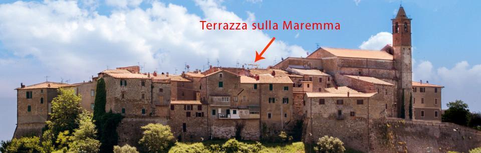 Una Terrazza Sulla Maremma Villa Caldana Szoba fotó